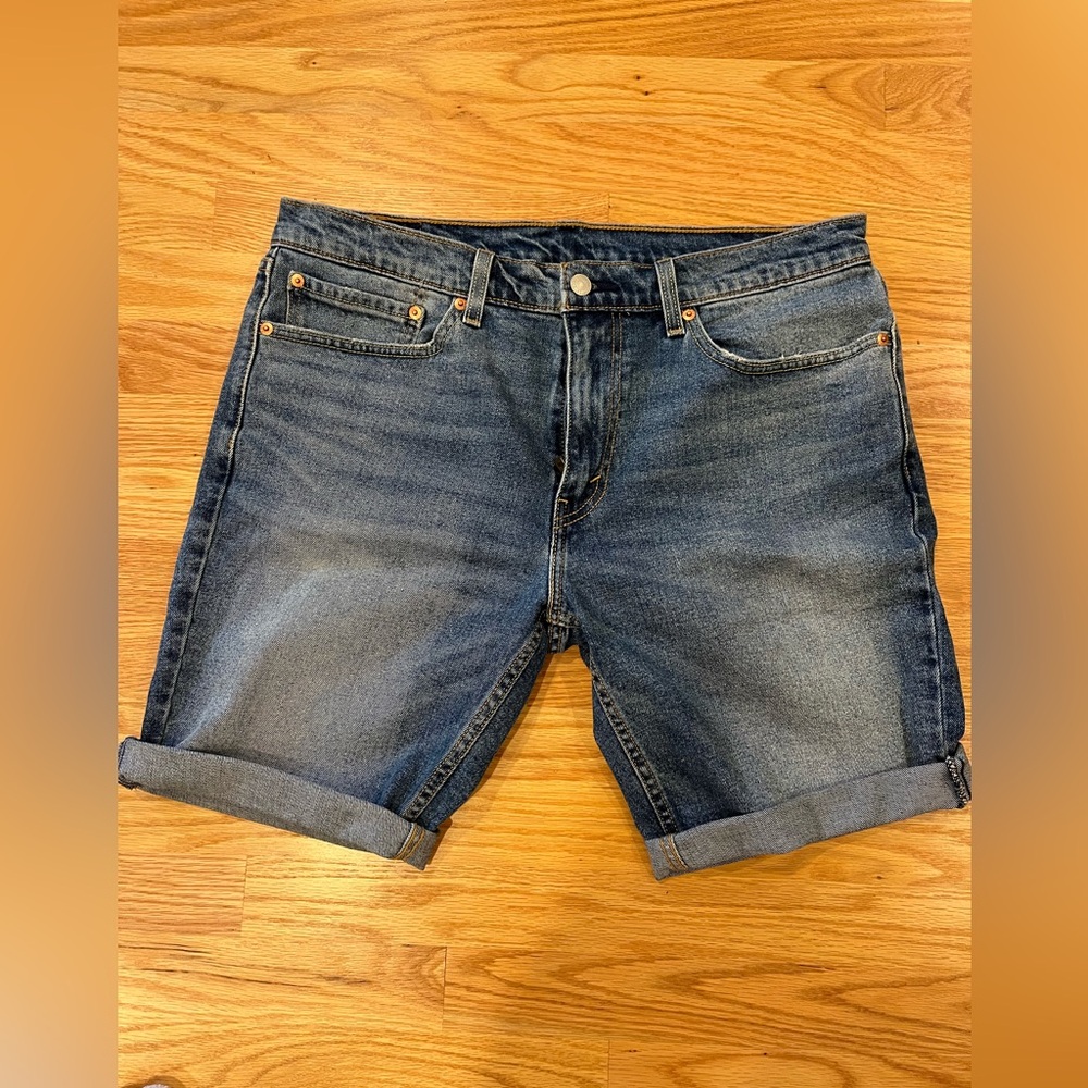 Levi’s 511 Blue Denim Shorts size 34